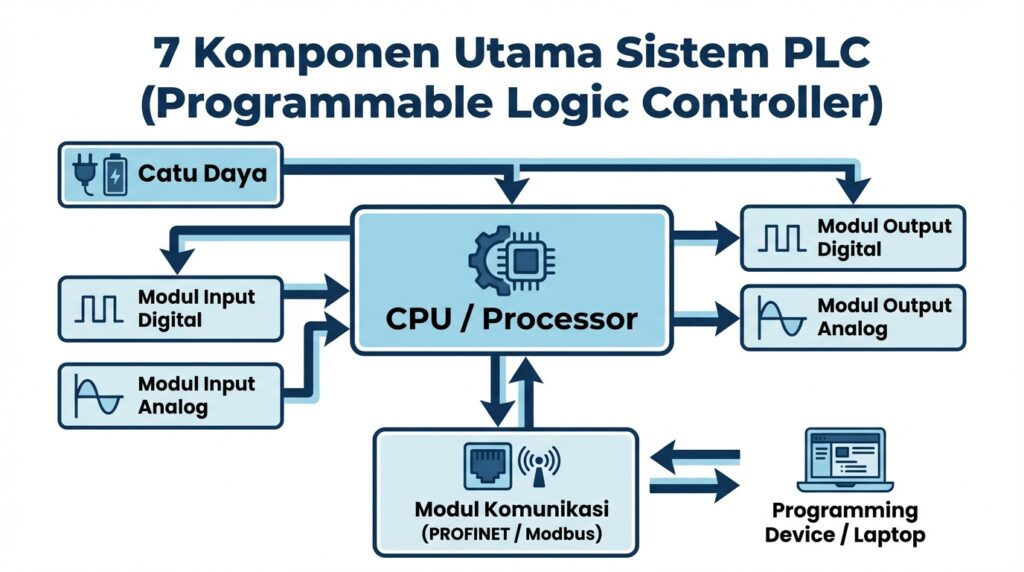 diagram blok komponen plc dan fungsinya